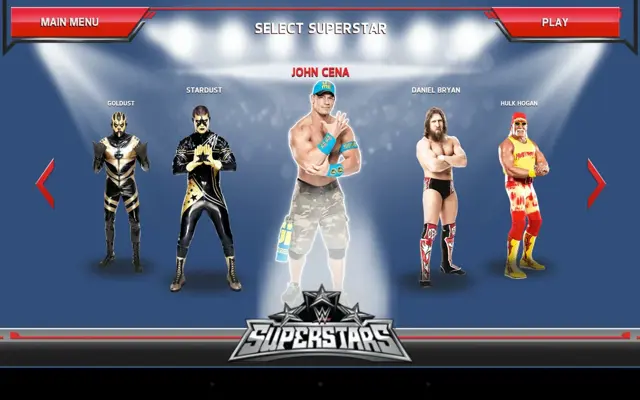 WWE Ultimate Entrance android App screenshot 1